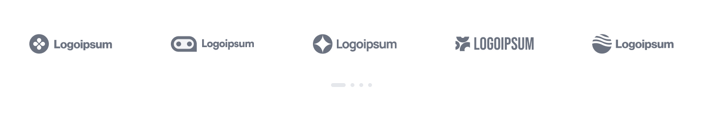 Companies Logo Row with pagination