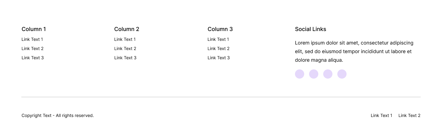 Footer Socials Right